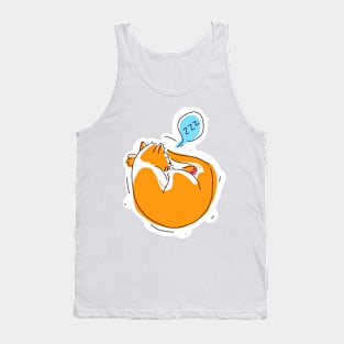 Cat sleep Tank Top